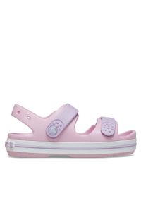 Crocs Sandały Crocband Cruiser Sandal T Kids 209424 Różowy. Kolor: różowy #1