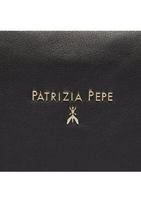 Patrizia Pepe Torebka 8B0071/E043-K103 Czarny. Kolor: czarny. Materiał: skórzane