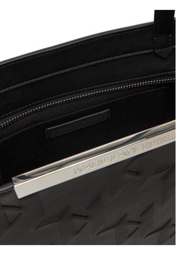 Karl Lagerfeld - KARL LAGERFELD Torebka A2W30026 Czarny. Kolor: czarny. Materiał: skórzane