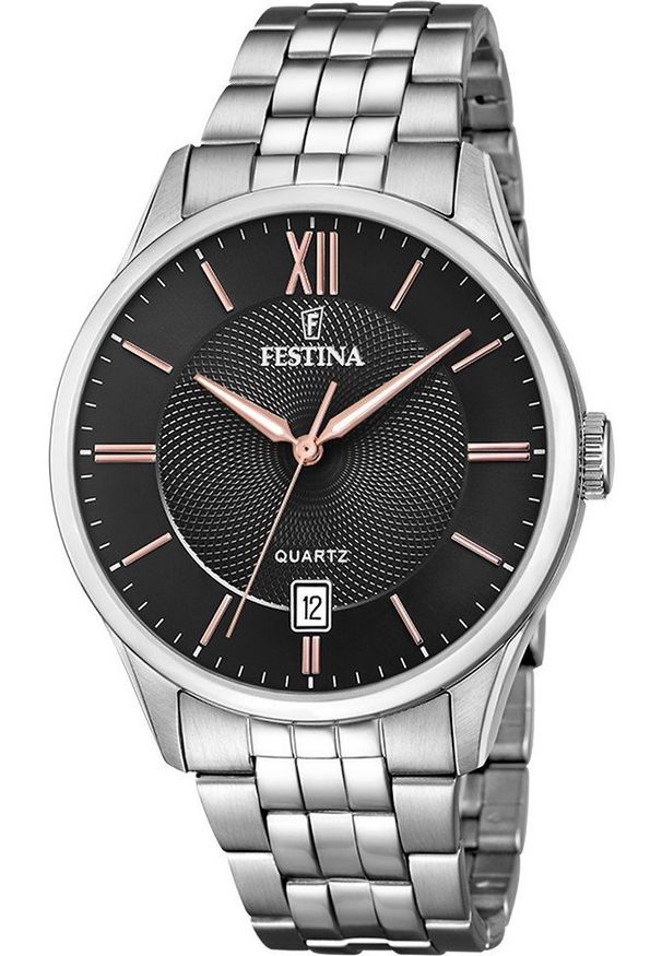 Zegarek Festina Zegarek męski Festina F20425-6 srebrny. Kolor: srebrny