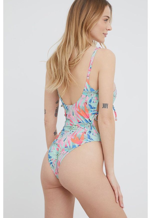 Pepe Jeans jednoczęściowy strój kąpielowy BLAIR SWIMSUIT lekko usztywniona miseczka. Materiał: materiał