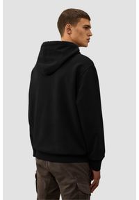 C.P. Company - C.P. COMPANY Czarna bluza męska Sweat Hooded, Rozmiar M. Okazja: na co dzień. Kolor: czarny. Materiał: bawełna. Styl: casual #4