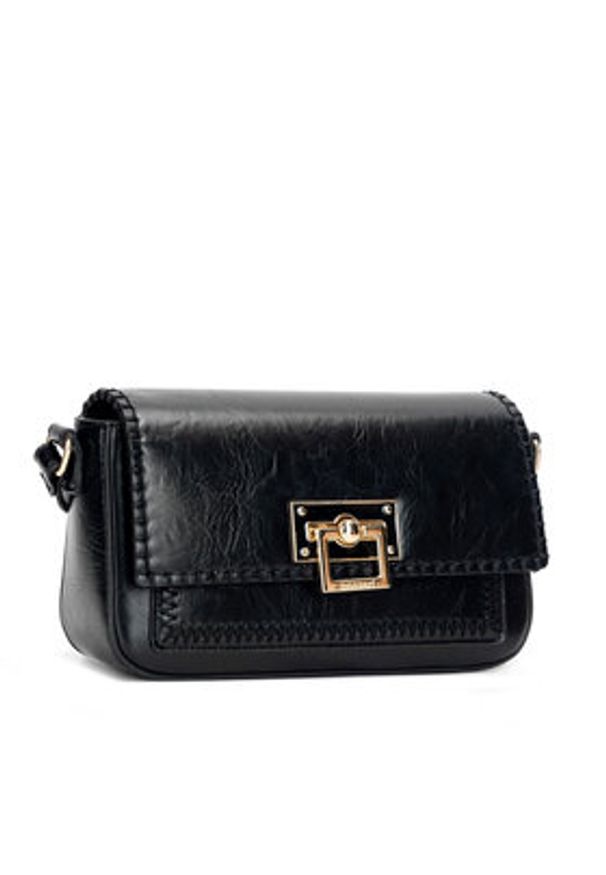 Monnari Torebka TORIMP0-24Z-BAG5560-K020D000-R00 Czarny. Kolor: czarny. Materiał: skórzane