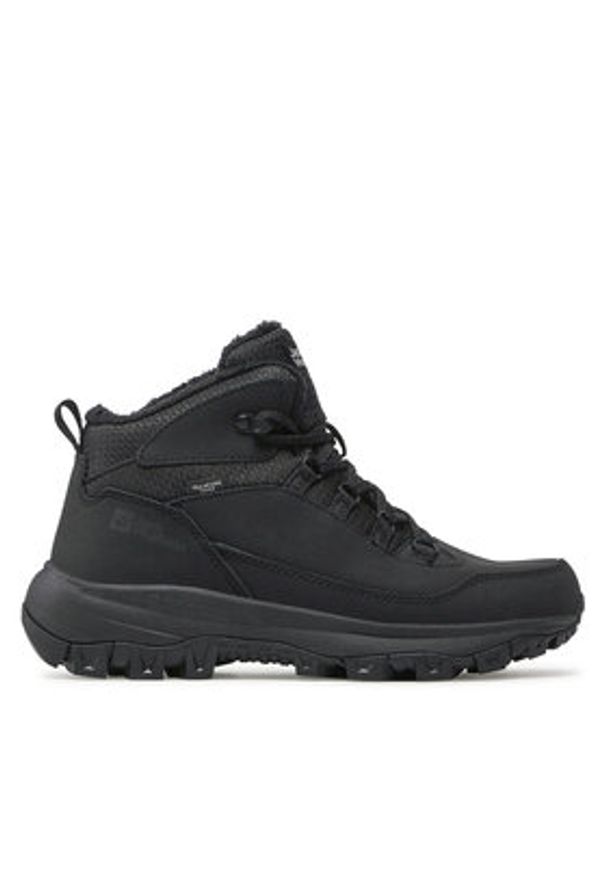 Jack Wolfskin Trekkingi Everquest Texapore Mid M 4053611 Czarny. Kolor: czarny. Materiał: nubuk, skóra. Sport: turystyka piesza