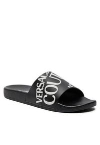 Versace Jeans Couture Klapki 76YA3SQ1 Czarny. Kolor: czarny #3