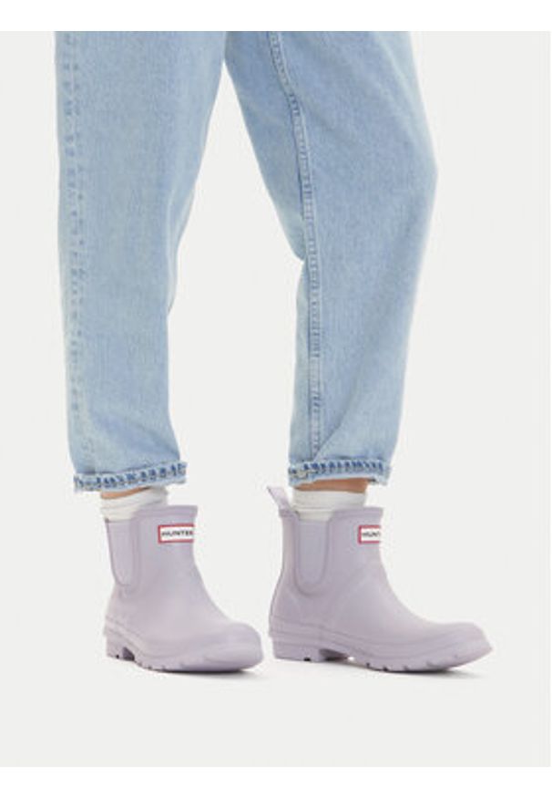 Hunter Kalosze HFW-001 Fioletowy. Kolor: fioletowy. Materiał: syntetyk