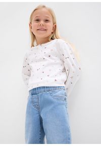 bonprix - Dżinsy bootcut ze średnim stanem i elastyczną gumką w talii. Kolor: niebieski #3