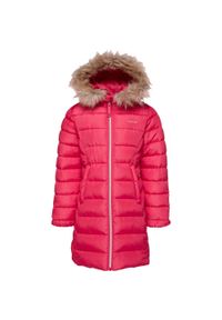 GLOMEX - Loap Indala płaszcz zimowy różowy 158-164. Kolor: różowy. Materiał: puch. Sezon: zima. Sport: turystyka piesza #1