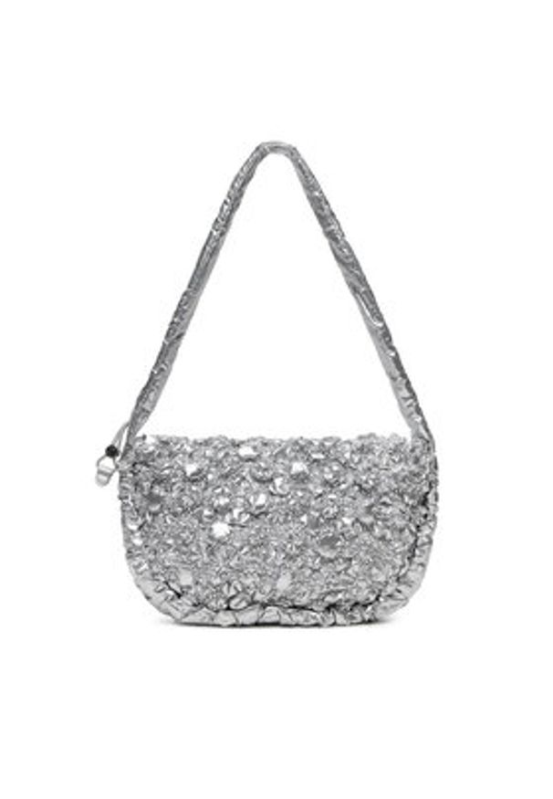 Desigual Torebka Flossy 24WAXA18 Srebrny. Kolor: srebrny