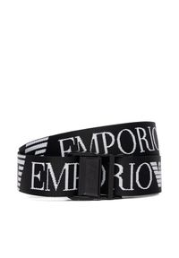 Pasek EA7 Emporio Armani. Kolor: czarny #1