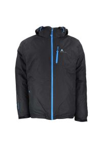 PEAK MOUNTAIN - Kurtka narciarska 3 w 1 Peak Mountain Cixi. Kolor: czarny. Sezon: zima. Sport: narciarstwo #1