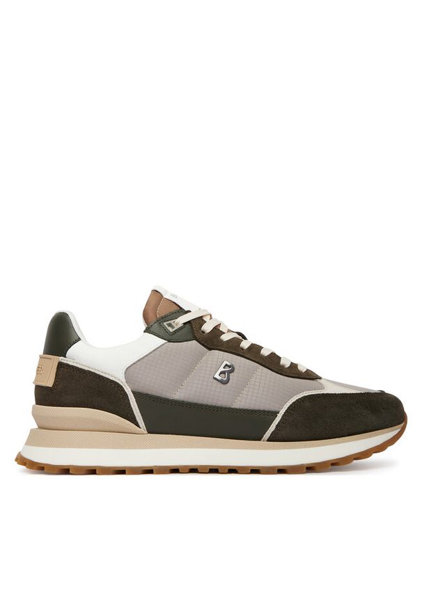 Sneakersy Bogner. Kolor: zielony