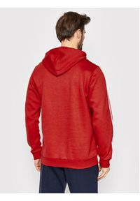 Adidas - adidas Bluza Essentials Fleece 3-Stripes GU2523 Czerwony Regular Fit. Kolor: czerwony. Materiał: bawełna #5