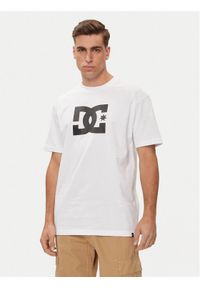 DC T-Shirt Dc Star Hss ADYZT05373 Biały Regular Fit. Kolor: biały. Materiał: bawełna