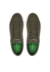 Calvin Klein Jeans Sneakersy Classic Cupsole Low Lth In Dc YM0YM00976 Zielony. Kolor: zielony #6