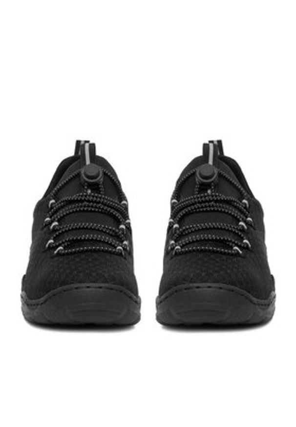 Rieker Sneakersy L0550-01 Czarny. Kolor: czarny. Materiał: materiał