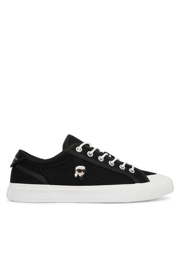 Karl Lagerfeld - KARL LAGERFELD Trampki Rae Karl NFT KL60331N Czarny. Kolor: czarny. Materiał: materiał