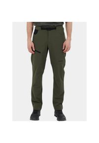 FUNDANGO - Spodnie trekkingowe męskie Fundango Gregory Trekking Pants. Kolor: wielokolorowy, czarny, zielony. Materiał: poliamid. Sport: turystyka piesza