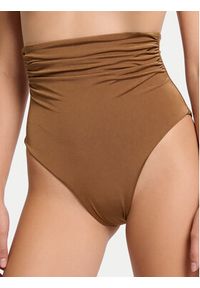 Max Mara Beachwear Dół od bikini Saali 2616821159 Brązowy. Kolor: brązowy. Materiał: syntetyk #2