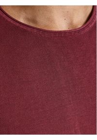 Jack & Jones - Jack&Jones Sweter Leo 12174001 Bordowy Regular Fit. Kolor: czerwony. Materiał: bawełna #3