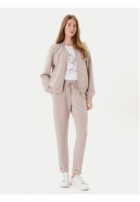 Liu Jo Spodnie dresowe TF5093 J4616 Beżowy Regular Fit. Kolor: beżowy. Materiał: syntetyk #5