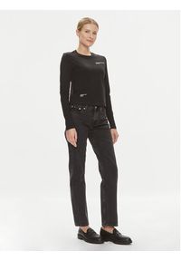 Calvin Klein Jeans Jeansy J20J222434 Czarny Straight Fit. Kolor: czarny