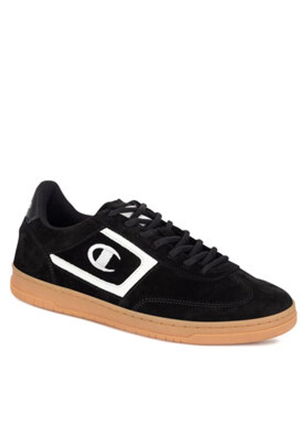 Champion Sneakersy CL78 S LOW S22279-KK002 Czarny. Kolor: czarny. Materiał: zamsz, skóra