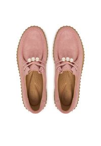 Clarks Półbuty Torhill Bee 26184585 Różowy. Kolor: różowy. Materiał: skóra, zamsz #5