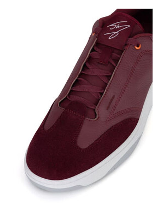 Shaq Sneakersy FORTUNE AQ95012M-R Bordowy. Kolor: czerwony. Materiał: skóra