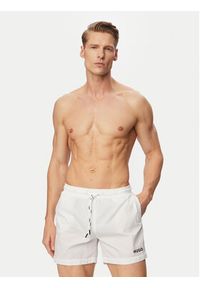 Hugo - HUGO Szorty kąpielowe Haiti 50469312 Kremowy Regular Fit. Kolor: kremowy. Materiał: poliamid #4