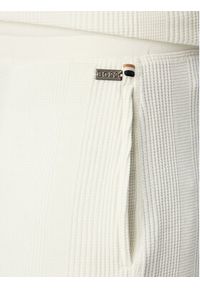 BOSS Szorty sportowe Structure Shorts 50540581 Kremowy Regular Fit. Kolor: kremowy. Materiał: syntetyk. Styl: sportowy #5