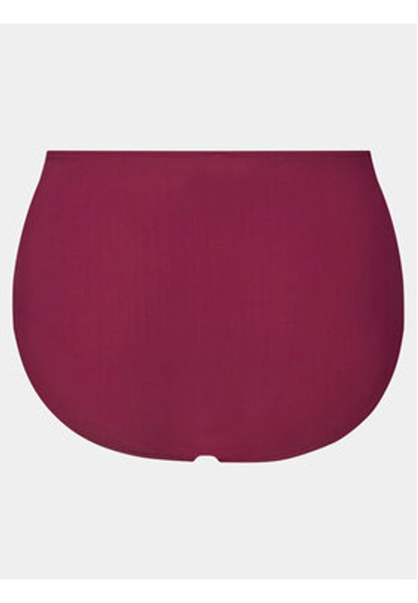Chantelle Dół od bikini Glow C15T80 Bordowy. Kolor: czerwony. Materiał: syntetyk