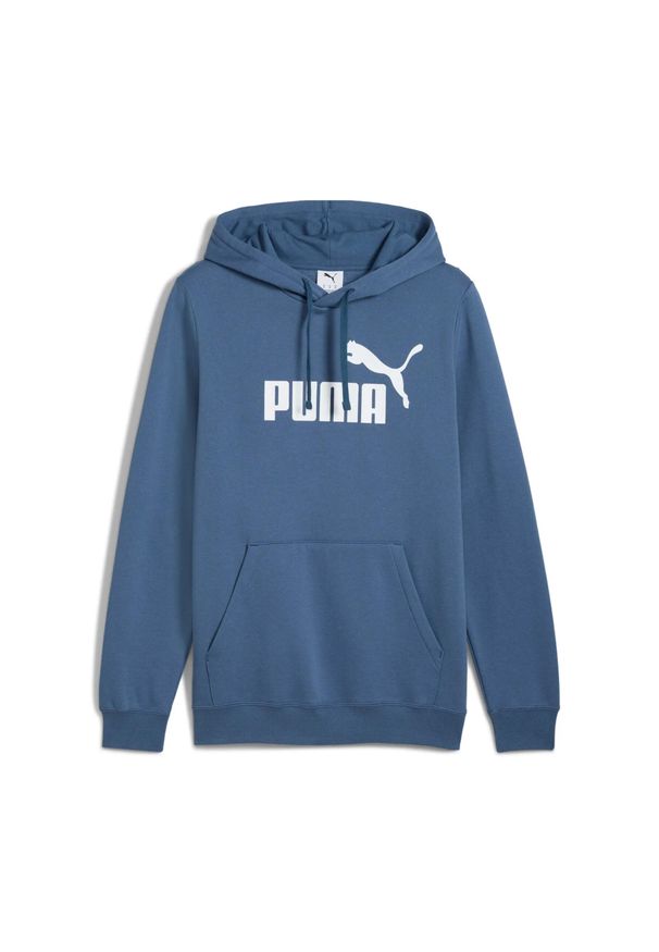 Puma Ess No. 1 Logo Hoodie Fl (S) Dorośli. Kolor: niebieski