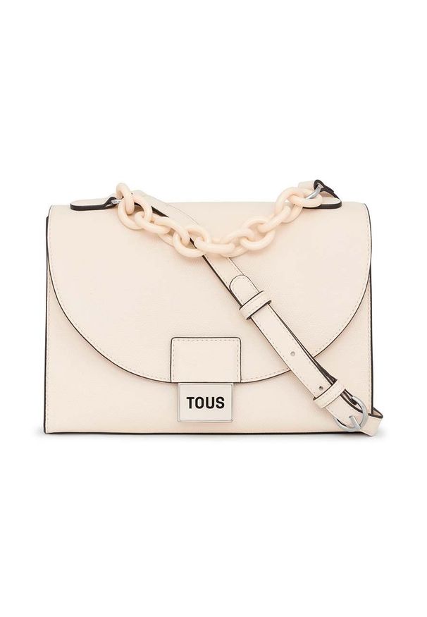 Tous torebka kolor beżowy. Kolor: beżowy