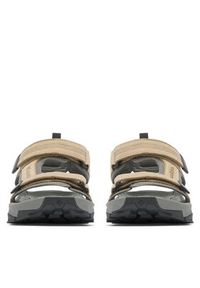 columbia - Columbia Sandały Peakfreak Rush Leather 2121251 Brązowy. Kolor: brązowy. Materiał: materiał #3