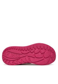 Guess Sneakersy FLTSWA LEA12 Różowy. Kolor: różowy. Materiał: skóra