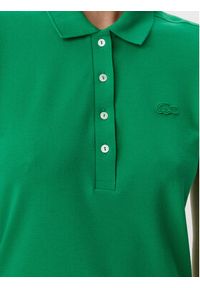 Lacoste Polo PF5462 Zielony Slim Fit. Typ kołnierza: polo. Kolor: zielony. Materiał: bawełna