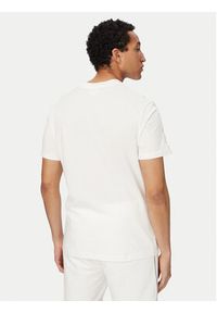 Lacoste T-Shirt TH0888 Biały Regular Fit. Kolor: biały. Materiał: bawełna #3