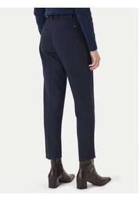 TOMMY HILFIGER - Tommy Hilfiger Spodnie materiałowe WW0WW48355 Granatowy Straight Fit. Kolor: niebieski. Materiał: syntetyk #3
