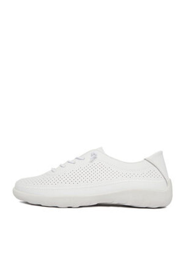 Remonte Sneakersy CEO-R3521-80 Biały. Kolor: biały. Materiał: syntetyk, skóra