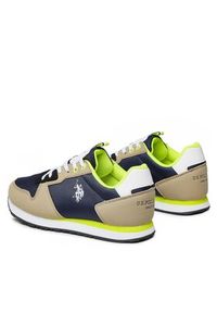 U.S. Polo Assn. Sneakersy Nobik NOBIK008 Niebieski. Kolor: niebieski. Materiał: materiał