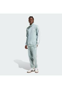 Adidas - Dres Dayready. Kolor: zielony. Materiał: dresówka. Sport: fitness #1