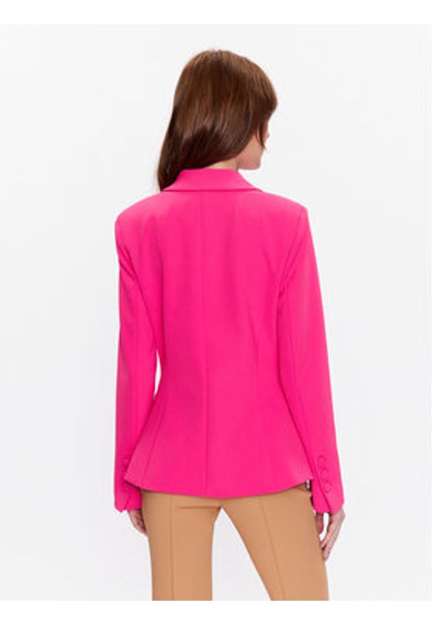 Blugirl Blumarine Marynarka RA3112-T3191 Różowy Regular Fit. Kolor: różowy. Materiał: syntetyk