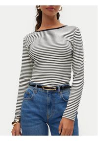 Vero Moda Bluzka Chloe 10314406 Biały Slim Fit. Kolor: biały. Materiał: bawełna #4