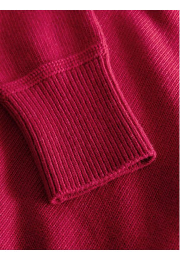 JOOP! Golf 58 JW244KN342 30043952 Czerwony Loose Fit. Typ kołnierza: golf. Kolor: czerwony. Materiał: syntetyk, wiskoza