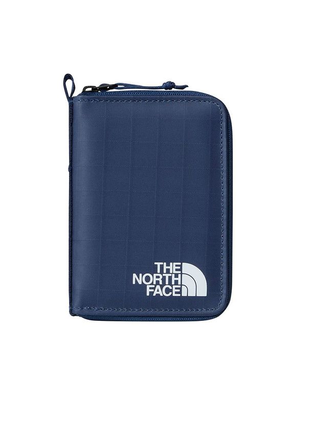 Portfel The North Face Base Camp Voyager 0A81BK9261 - niebieski. Kolor: niebieski. Materiał: jeans, poliester, materiał