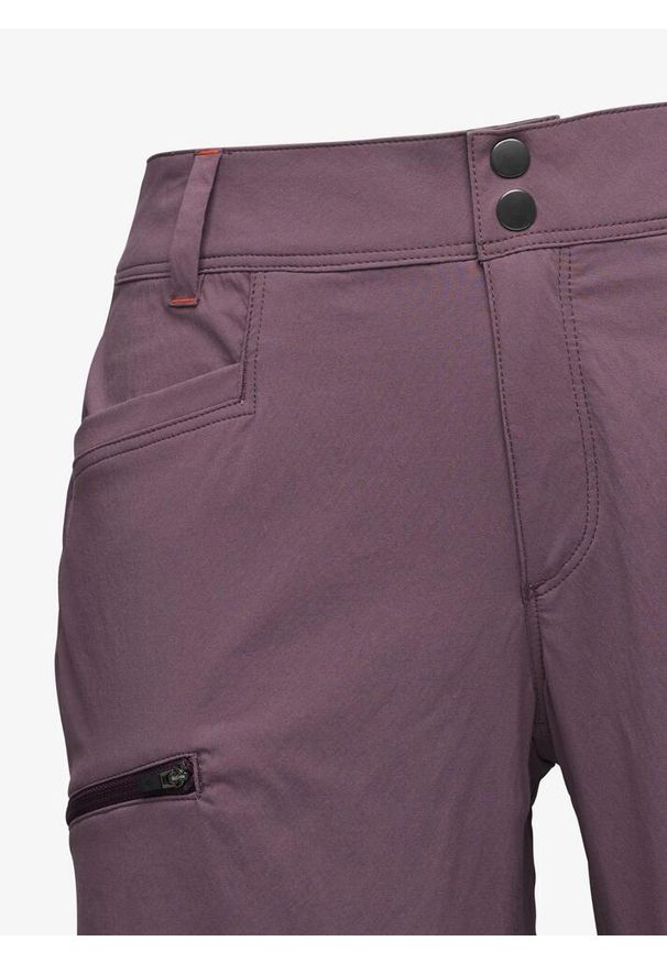 Spodenki damskie Black Diamond Valley Shorts. Kolor: fioletowy
