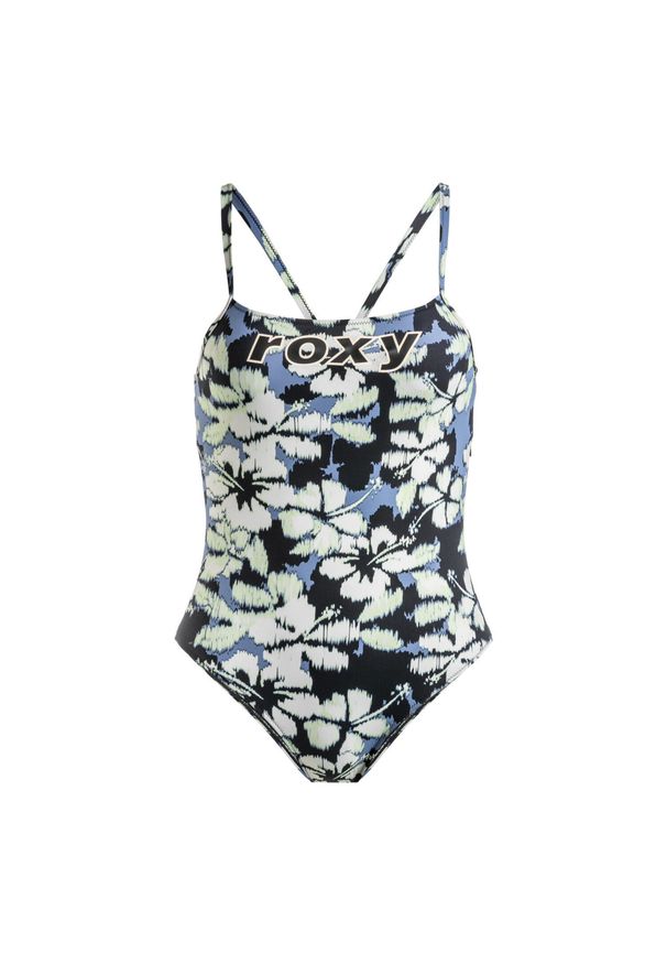Roxy - Jednoczęściowy strój kąpielowy dla Kobiety ROXY ACTIVE BASIC Niebieski. Kolor: niebieski. Materiał: tkanina, elastan, nylon