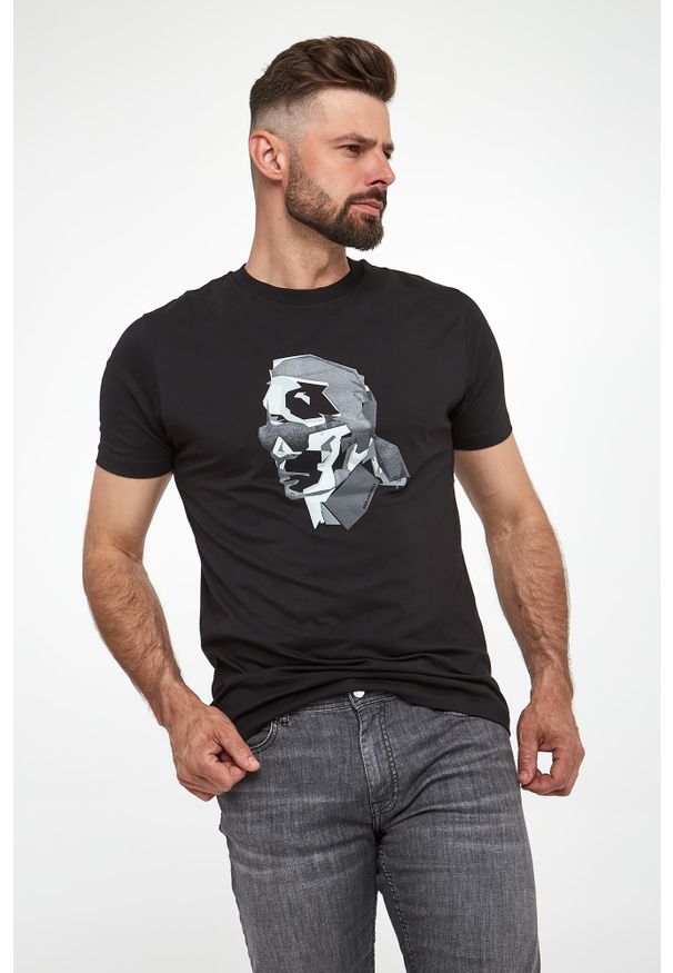 Karl Lagerfeld - T-shirt męski KARL LAGERFELD