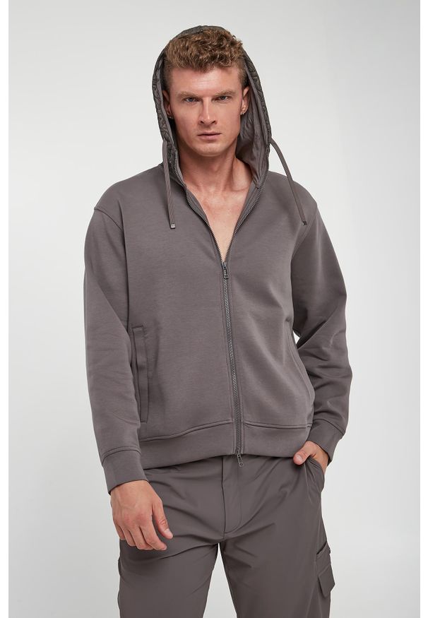 Armani Exchange - Bluza męska z kapturem ARMANI EXCHANGE. Typ kołnierza: kaptur